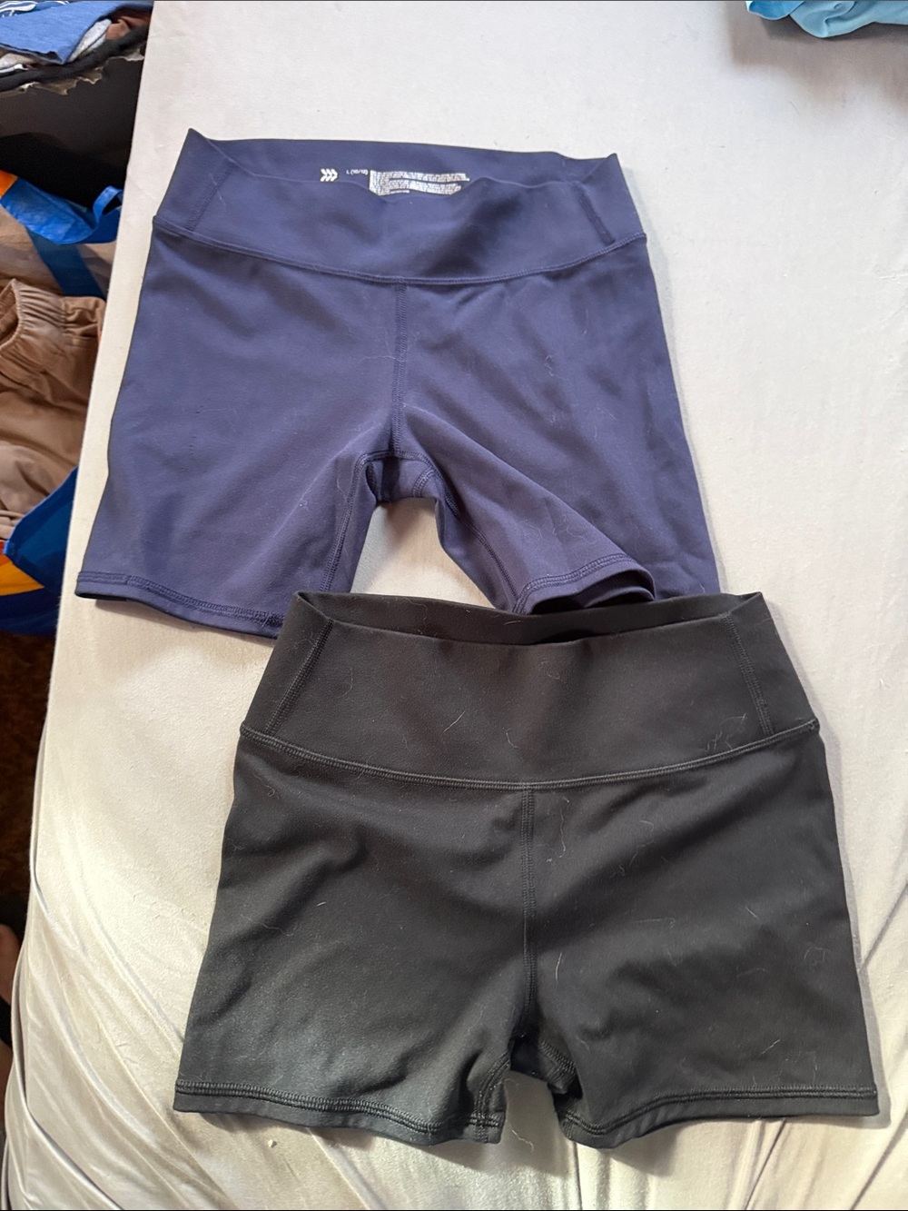 all in motion Women's Bike Shorts Duo — Navy & Black